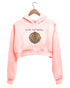 Quirkipedia LIVE TO TRAVEL, TRAVEL TO LIVE TRAVEL Wanderlust, Biker Womens Crop Hoodies